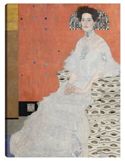 Foto 1 | Cuadro Decorativo - Fritza Riedler (1906)- Gustav Klimt - Fotografía - 77x102 - Impresión En Lienzo - Fine Art Tj