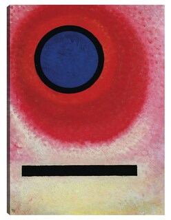Foto 1 | Cuadro Decorativo - Círculo Azul Ii (1925)- Wassily Kandinsky - Abstracto - 28x36 - Impresión En Lienzo - Fine Art Tj