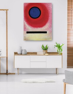 Foto 5 | Cuadro Decorativo - Círculo Azul Ii (1925)- Wassily Kandinsky - Abstracto - 28x36 - Impresión En Lienzo - Fine Art Tj