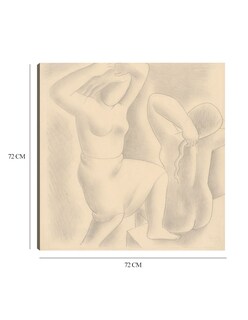 Foto 6 | Cuadro Decorativo - La Mañana (1929)- Mikuláš Galanda - Fotografía - 72x72 - Impresión En Lienzo - Fine Art Tj