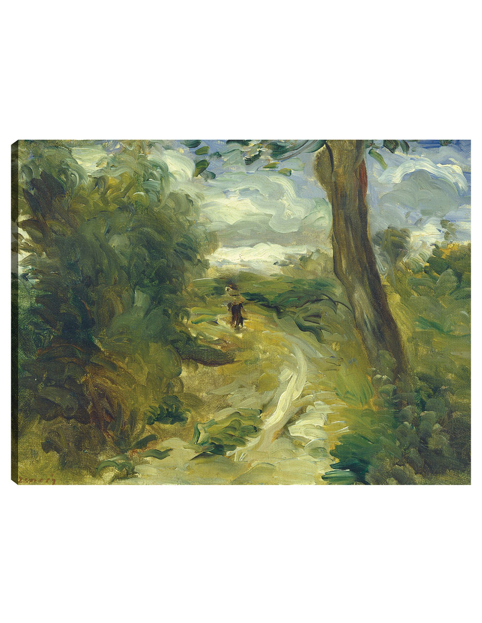 Foto 2 pulgar | Cuadro Decorativo - Paisaje Entre Tormentas- Pierre-auguste Renoir - Religión - 28x36 - Impresión En Lienzo - Fine Ar