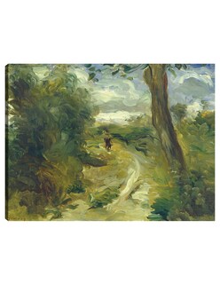 Foto 1 | Cuadro Decorativo - Paisaje Entre Tormentas- Pierre-auguste Renoir - Religión - 28x36 - Impresión En Lienzo - Fine Ar