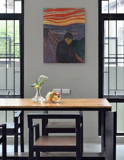 Foto 4 | Cuadro Decorativo - Desesperación (1894)- Edvard Munch - Fotografía - 28x36 - Impresión En Lienzo - Fine Art Tj