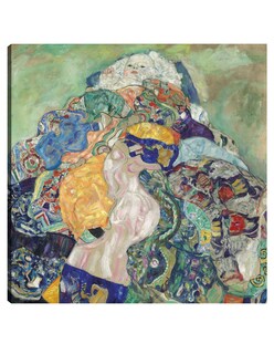Foto 1 | Cuadro Decorativo - Bebé (cuna) (1917-1918)- Gustav Klimt - Abstracto - 89x89 - Impresión En Lienzo - Fine Art Tj