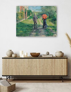 Foto 5 | Cuadro Decorativo - Camino Montant (1881)- Gustave Caillebotte - Religión - 69x92 - Impresión En Lienzo - Fine Art Tj