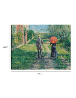 Foto 6 | Cuadro Decorativo - Camino Montant (1881)- Gustave Caillebotte - Religión - 69x92 - Impresión En Lienzo - Fine Art Tj
