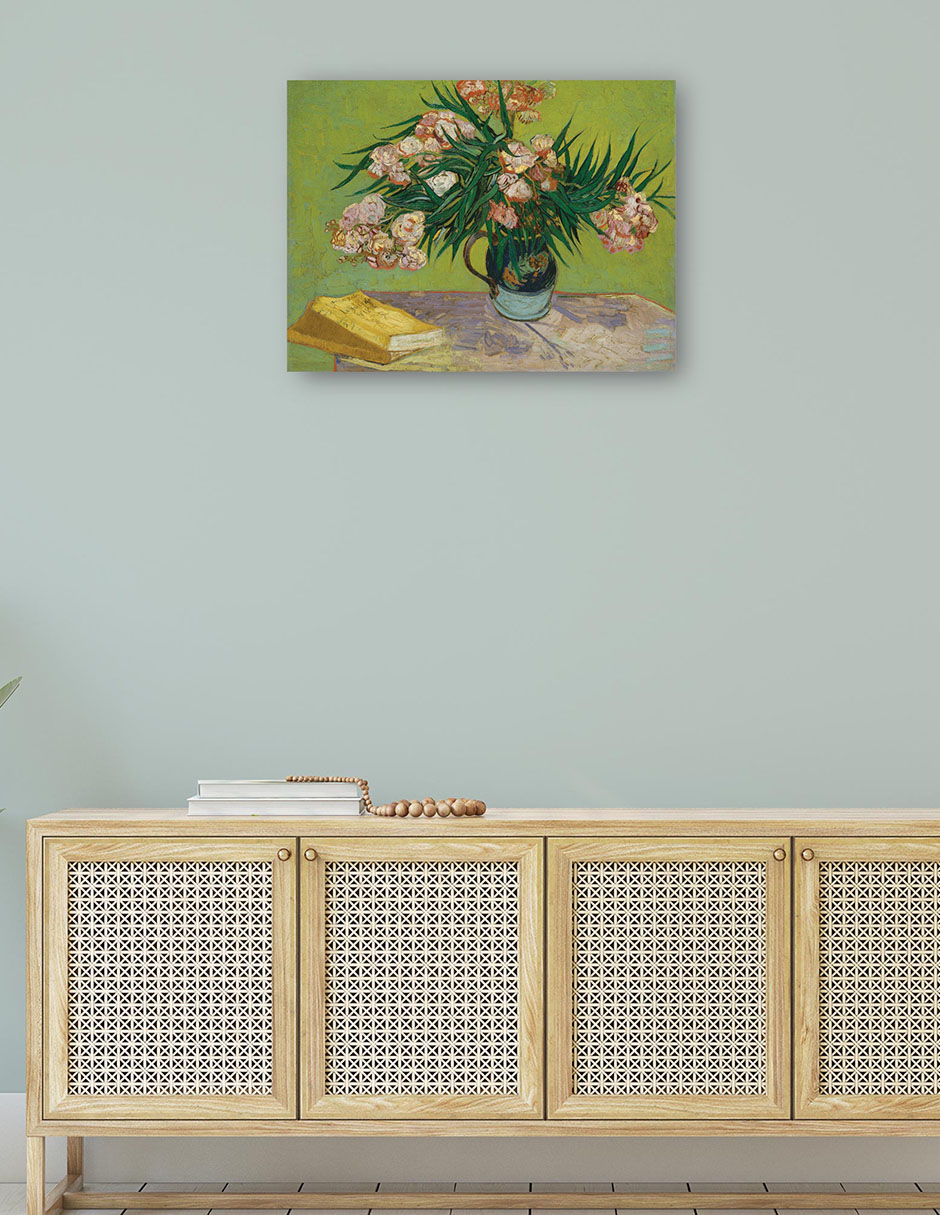 Foto 4 | Cuadro Decorativo - Adelfas (1888)- Vincent Van Gogh - Religión - 69x92 - Impresión En Lienzo - Fine Art Tj