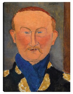 Foto 1 | Cuadro Decorativo - León Bakst, 1917- Amedeo Modigliani - Fotografía - 28x36 - Impresión En Lienzo - Fine Art Tj