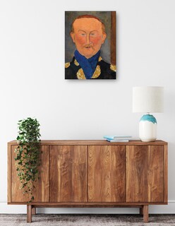 Foto 2 | Cuadro Decorativo - León Bakst, 1917- Amedeo Modigliani - Fotografía - 28x36 - Impresión En Lienzo - Fine Art Tj