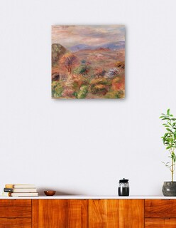 Foto 5 | Cuadro Decorativo - Paisaje (paysage) (c. 1911)- Pierre-auguste Renoir - Paisaje - 51x51 - Impresión En Lienzo -