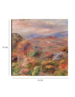 Foto 6 | Cuadro Decorativo - Paisaje (paysage) (c. 1911)- Pierre-auguste Renoir - Paisaje - 51x51 - Impresión En Lienzo -