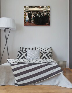 Foto 3 | Cuadro Decorativo - Baile De Máscaras En La Ópera- Edouard Manet - Religión - 69x92 - Impresión En Lienzo - Fine Art