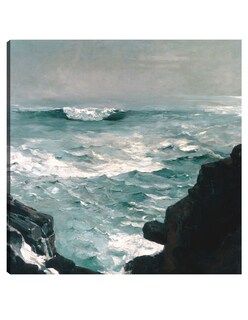 Foto 1 | Cuadro Decorativo - Roca Del Cañón (1895)- Winslow Homer - Costa - 51x51 - Impresión En Lienzo - Fine Art Tj