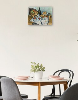 Foto 2 | Cuadro Decorativo - La Cesta De Manzanas (1893)- Paul Cézanne - Religión - 28x36 - Impresión En Lienzo - Fine Art Tj