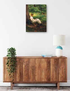 Foto 2 | Cuadro Decorativo - Hora De Verano- Joseph Farquharson - Fotografía - 107x143 - Impresión En Lienzo - Fine Art Tj