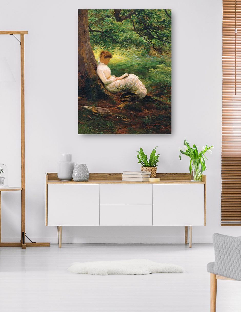 Foto 6 pulgar | Cuadro Decorativo - Hora De Verano- Joseph Farquharson - Fotografía - 107x143 - Impresión En Lienzo - Fine Art Tj