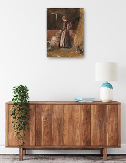 Foto 2 | Cuadro Decorativo - Huevos Frescos (1874)- Winslow Homer - Fotografía - 28x36 - Impresión En Lienzo - Fine Art Tj