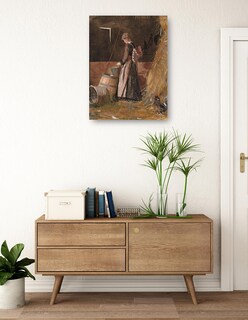 Foto 3 | Cuadro Decorativo - Huevos Frescos (1874)- Winslow Homer - Fotografía - 28x36 - Impresión En Lienzo - Fine Art Tj