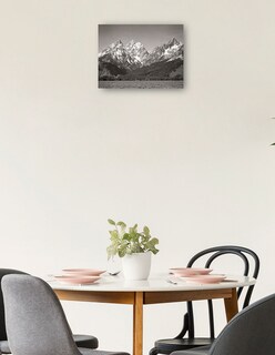 Foto 2 | Cuadro Decorativo - Parque Nacional Teton, Wyoming- Ansel Adams - Religión - 46x61 - Impresión En Lienzo - Fine Art Tj