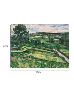 Foto 6 | Cuadro Decorativo - El Árbol De La Curva- Paul Cézanne - Religión - 69x92 - Impresión En Lienzo - Fine Art Tj