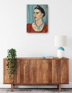 Foto 2 | Cuadro Decorativo - Frida Khalo (1933)- Magda Pach - Fotografía - 46x61 - Impresión En Lienzo - Fine Art Tj