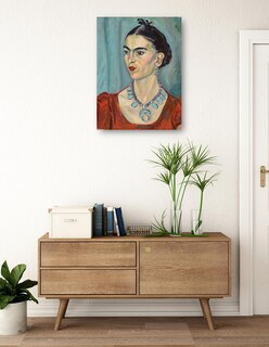 Foto 3 | Cuadro Decorativo - Frida Khalo (1933)- Magda Pach - Fotografía - 46x61 - Impresión En Lienzo - Fine Art Tj