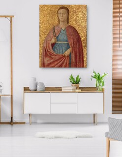 Foto 5 | Cuadro Decorativo - Santa Apolonia- Attributed To Piero Della Francesca - Religión - 28x36 - Impresión En Lienzo