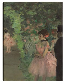Foto 1 | Cuadro Decorativo - Bailarines Detrás Del Escenario- Edgar Degas - Fotografía - 28x36 - Impresión En Lienzo - Fine A