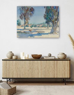 Foto 5 | Cuadro Decorativo - Jerusalén- John Singer Sargent - Paisaje - 69x92 - Impresión En Lienzo - Fine Art Tj