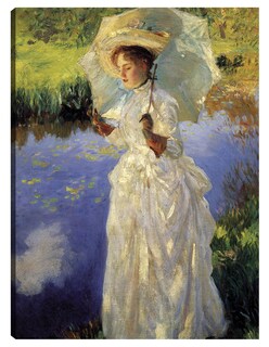 Foto 1 | Cuadro Decorativo - Paseo Matutino (1888)- John Singer Sargent - Fotografía - 69x92 - Impresión En Lienzo - Fine Art Tj
