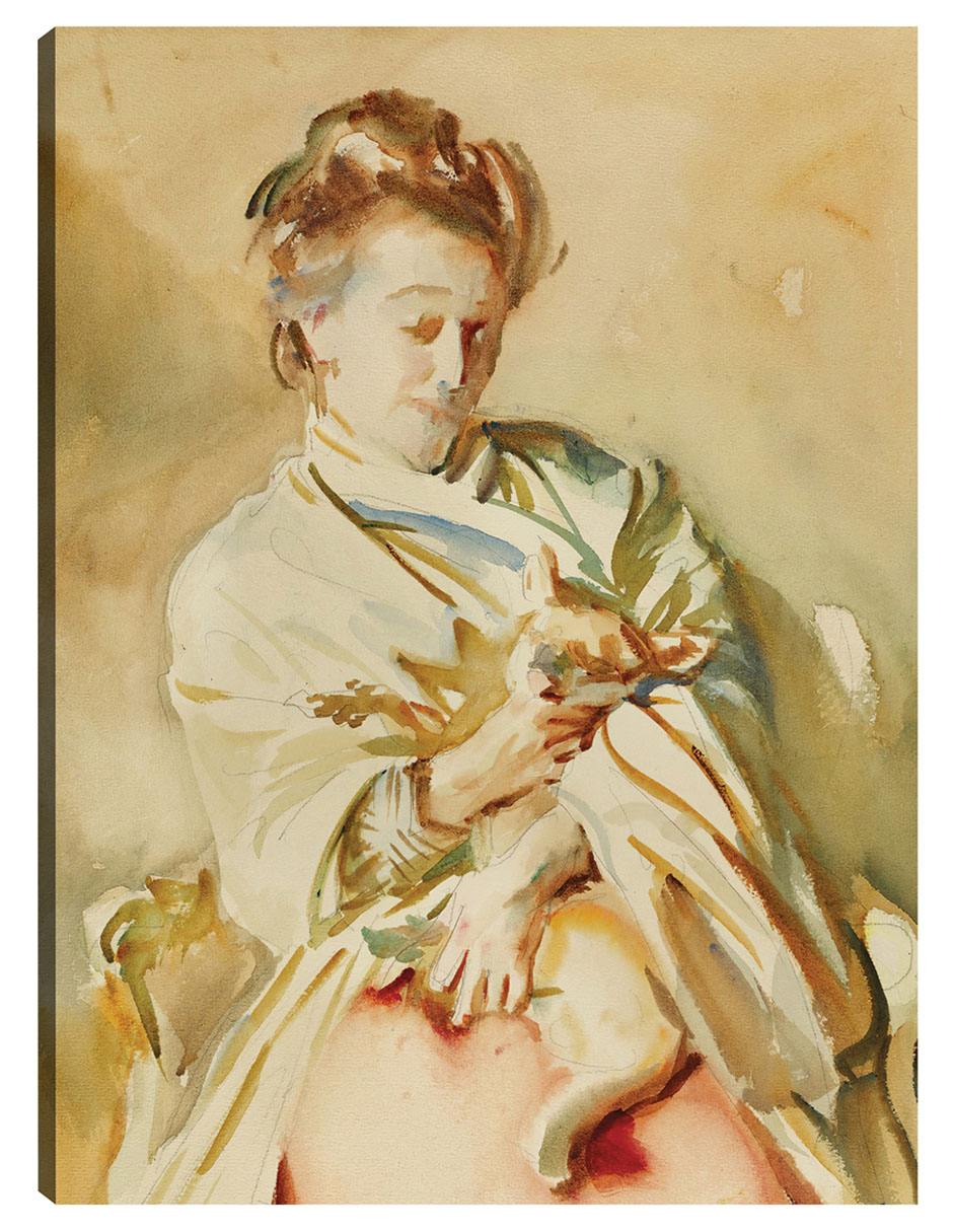 Foto 2 pulgar | Cuadro Decorativo - Flora Priestley (hacia 1907)- John Singer Sargent - Fotografía - 107x143 - Impresión En Li
