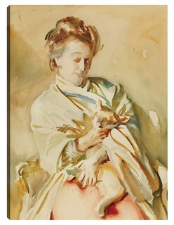 Foto 1 | Cuadro Decorativo - Flora Priestley (hacia 1907)- John Singer Sargent - Fotografía - 107x143 - Impresión En Li