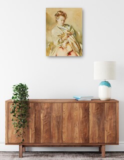 Foto 2 | Cuadro Decorativo - Flora Priestley (hacia 1907)- John Singer Sargent - Fotografía - 107x143 - Impresión En Li