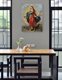 Foto 4 | Cuadro Decorativo - Inmaculada Concepción (1628-1629)- Peter Paul Rubens - Religión - 46x61 - Impresión En Lie