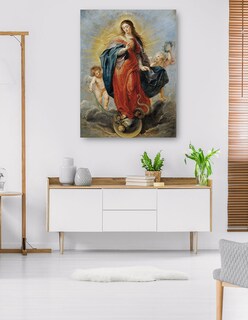 Foto 5 | Cuadro Decorativo - Inmaculada Concepción (1628-1629)- Peter Paul Rubens - Religión - 46x61 - Impresión En Lie