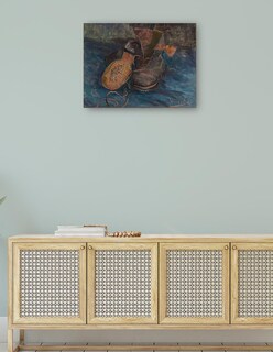 Foto 4 | Cuadro Decorativo - Un Par De Botas (1887)- Vincent Van Gogh - Religión - 46x61 - Impresión En Lienzo - Fine Art Tj