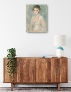 Foto 2 | Cuadro Decorativo - Señora Henriot- Pierre-auguste Renoir - Fotografía - 69x92 - Impresión En Lienzo - Fine Art Tj