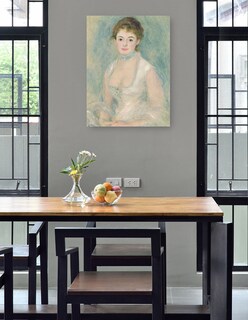 Foto 4 | Cuadro Decorativo - Señora Henriot- Pierre-auguste Renoir - Fotografía - 69x92 - Impresión En Lienzo - Fine Art Tj