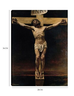 Foto 6 | Cuadro Decorativo - El Cristo En La Cruz (1874)- Léon Bonnat - Religión - 28x36 - Impresión En Lienzo - Fine Art Tj