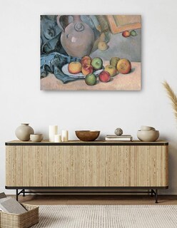 Foto 5 | Cuadro Decorativo - Jarra De Gres (1893-1894)- Paul Cézanne - Religión - 28x36 - Impresión En Lienzo - Fine Art Tj