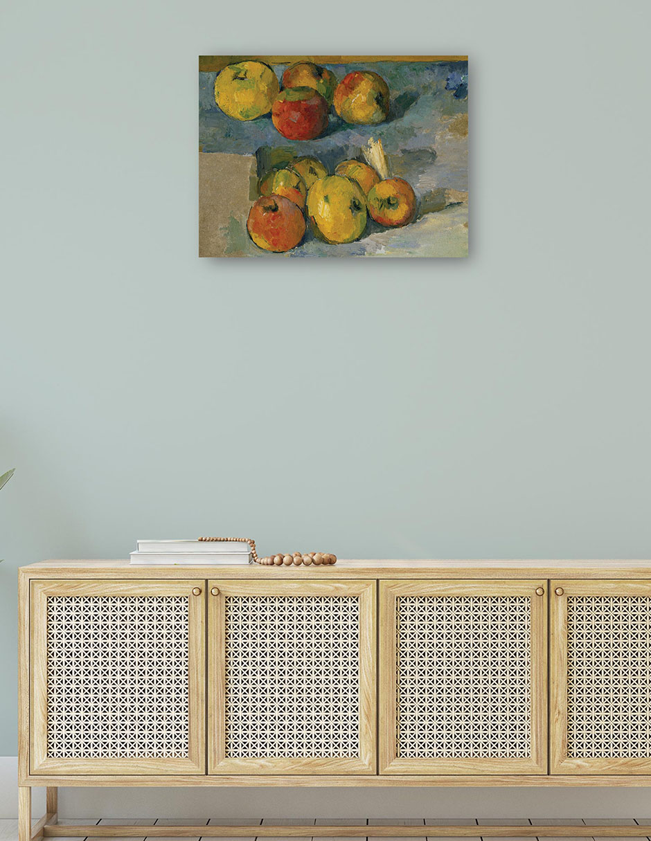 Foto 5 pulgar | Cuadro Decorativo - Manzanas (1878-1879)- Paul Cézanne - Religión - 46x61 - Impresión En Lienzo - Fine Art Tj