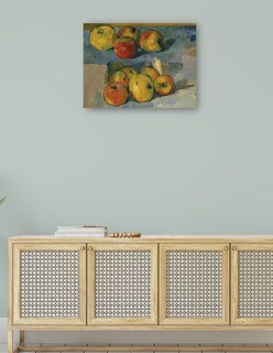 Foto 4 | Cuadro Decorativo - Manzanas (1878-1879)- Paul Cézanne - Religión - 46x61 - Impresión En Lienzo - Fine Art Tj