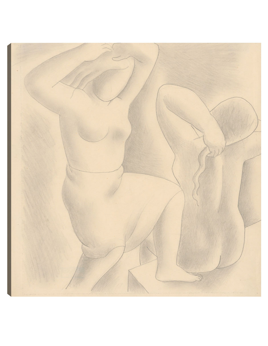 Foto 2 pulgar | Cuadro Decorativo - La Mañana (1929)- Mikuláš Galanda - Fotografía - 31x31 - Impresión En Lienzo - Fine Art Tj
