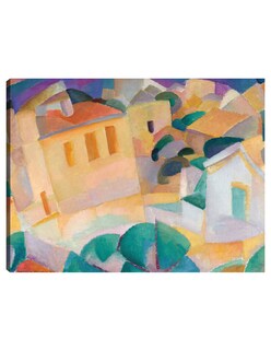 Foto 1 | Cuadro Decorativo - Mallorca, Terreno (1914)- Leo Gestel - Religión - 46x61 - Impresión En Lienzo - Fine Art Tj