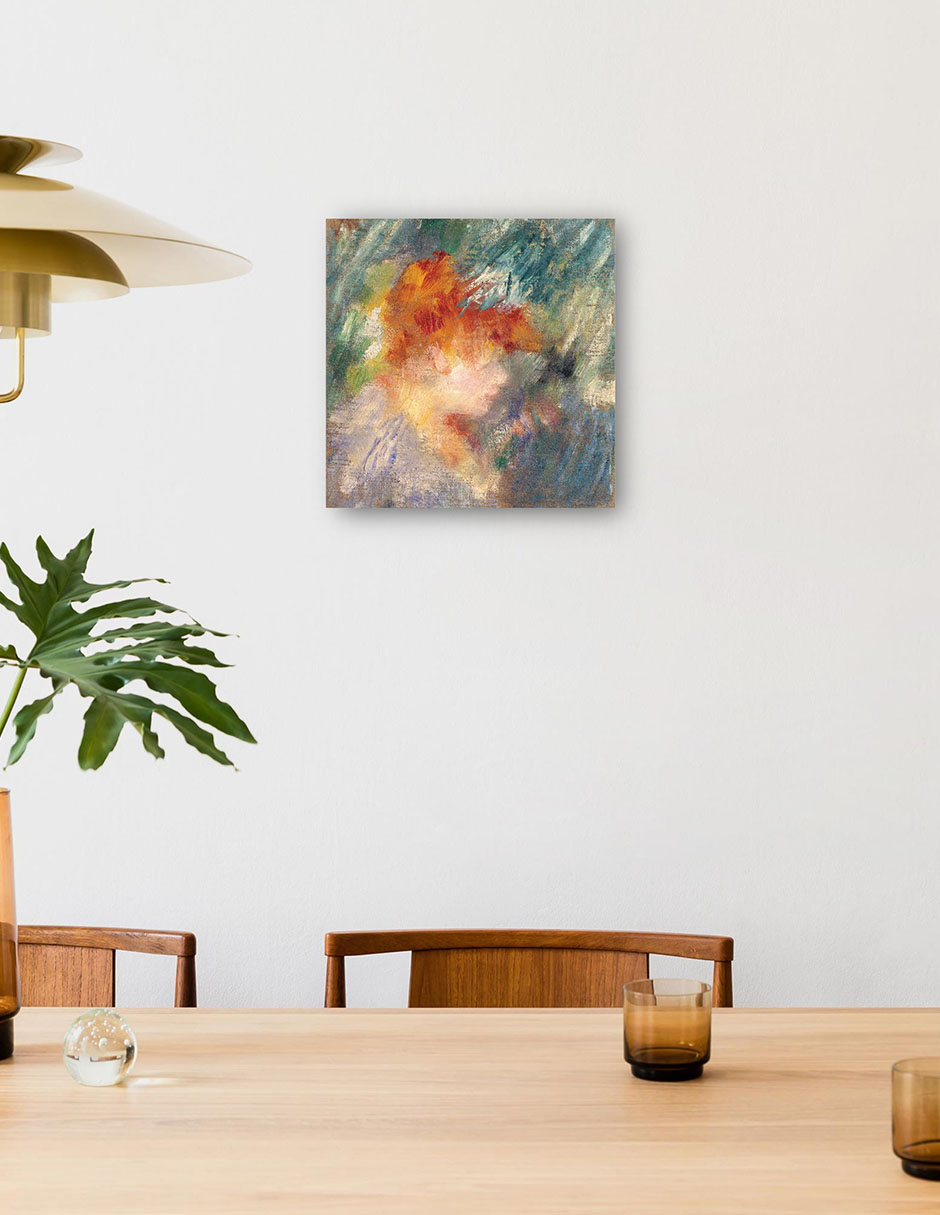 Foto 4 | Cuadro Decorativo - Juana Samary- Pierre-auguste Renoir - Abstracto - 72x72 - Impresión En Lienzo - Fine Art Tj