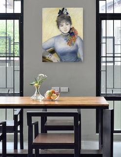 Foto 4 | Cuadro Decorativo - Carolina Rémy (hacia 1885)- Pierre-auguste Renoir - Fotografía - 77x102 - Impresión En Lie