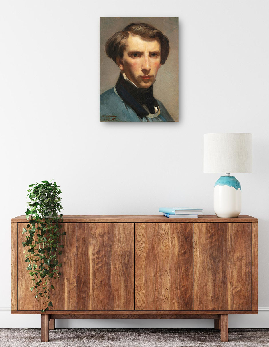 Foto 3 pulgar | Cuadro Decorativo - Auto Retrato William Bouguereau- William Bouguereau - Fotografía - 46x61 - Impresión En Li