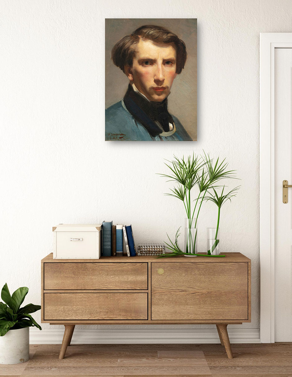 Foto 4 pulgar | Cuadro Decorativo - Auto Retrato William Bouguereau- William Bouguereau - Fotografía - 46x61 - Impresión En Li