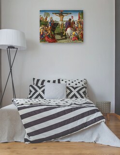 Foto 3 | Cuadro Decorativo - La Crucifixión- Benvenuto Di Giovanni - Religión - 46x61 - Impresión En Lienzo - Fine Art Tj