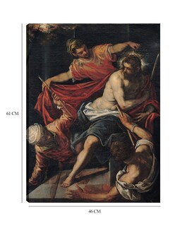 Foto 6 | Cuadro Decorativo - La Flagelación (entre 1587 Y 1592)- Jacopo Tintoretto - Religión - 46x61 - Impresión En L